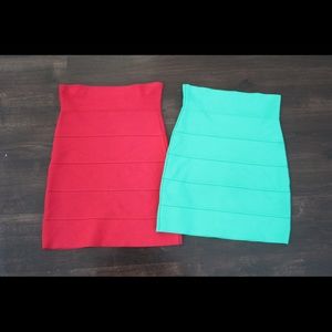 Two for one Bandage skirts